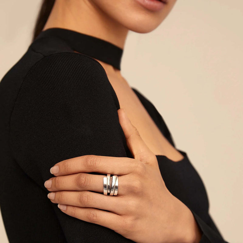 Silver Maratua Island Ring