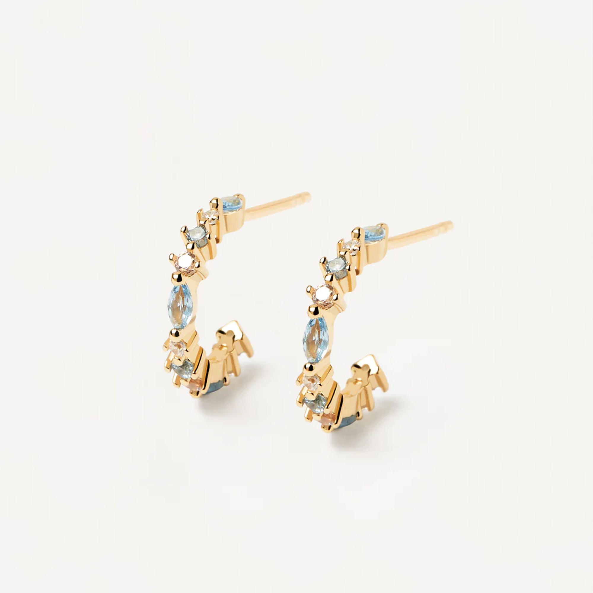 18ct Yellow Gold Vermeil Ombré Earrings