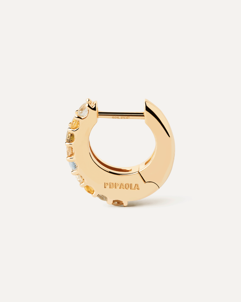 18ct Yellow Gold Vermeil Vivi Hoop