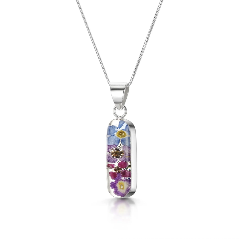 Sterling Silver Purple Haze Pendant