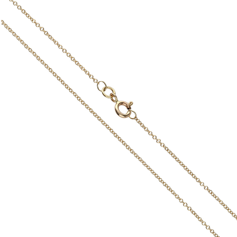 9ct Yellow Gold Fine Trace Chain 1.23mm