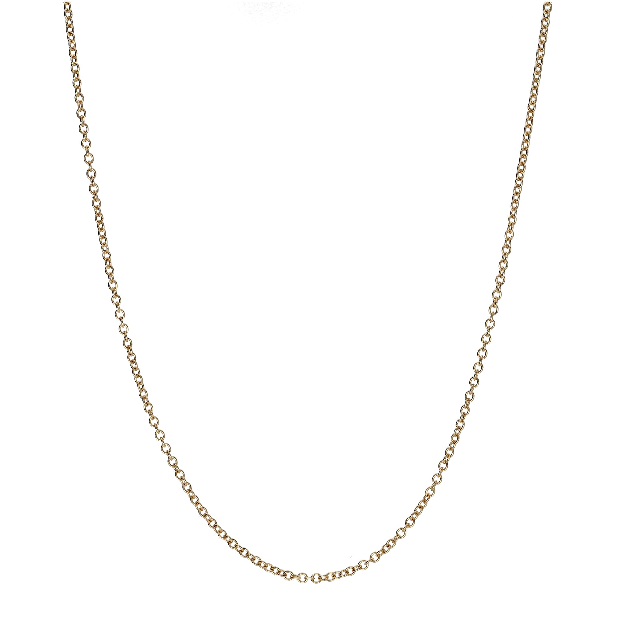 9ct Yellow Gold Fine Trace Chain 1.23mm