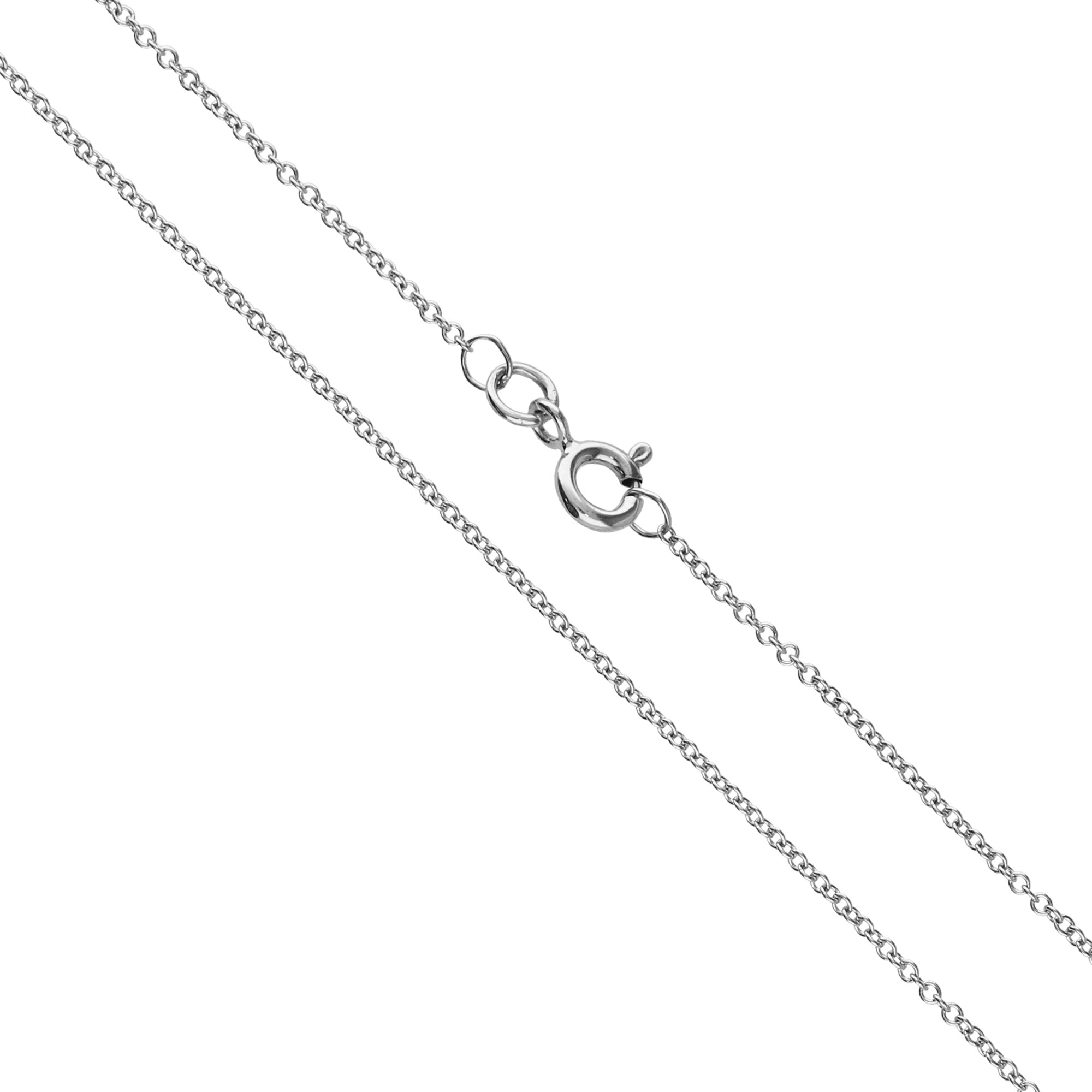 Sterling Silver Close Tight Trace Chain 1.46mm