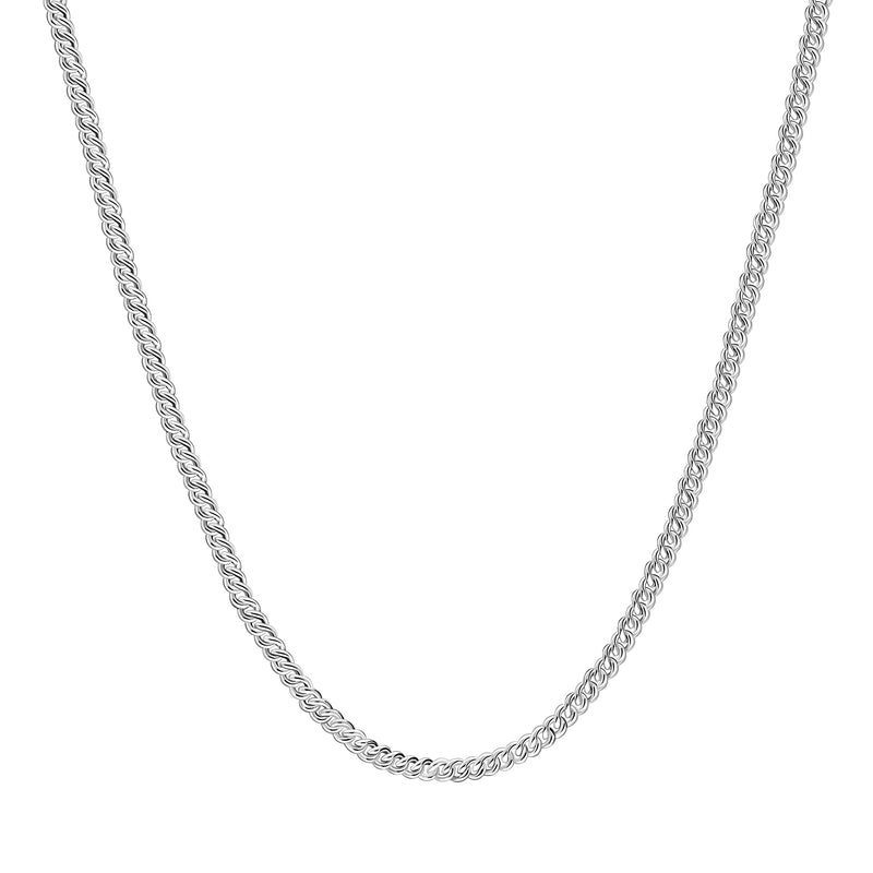 Sterling Silver Curb Chain 2.45mm