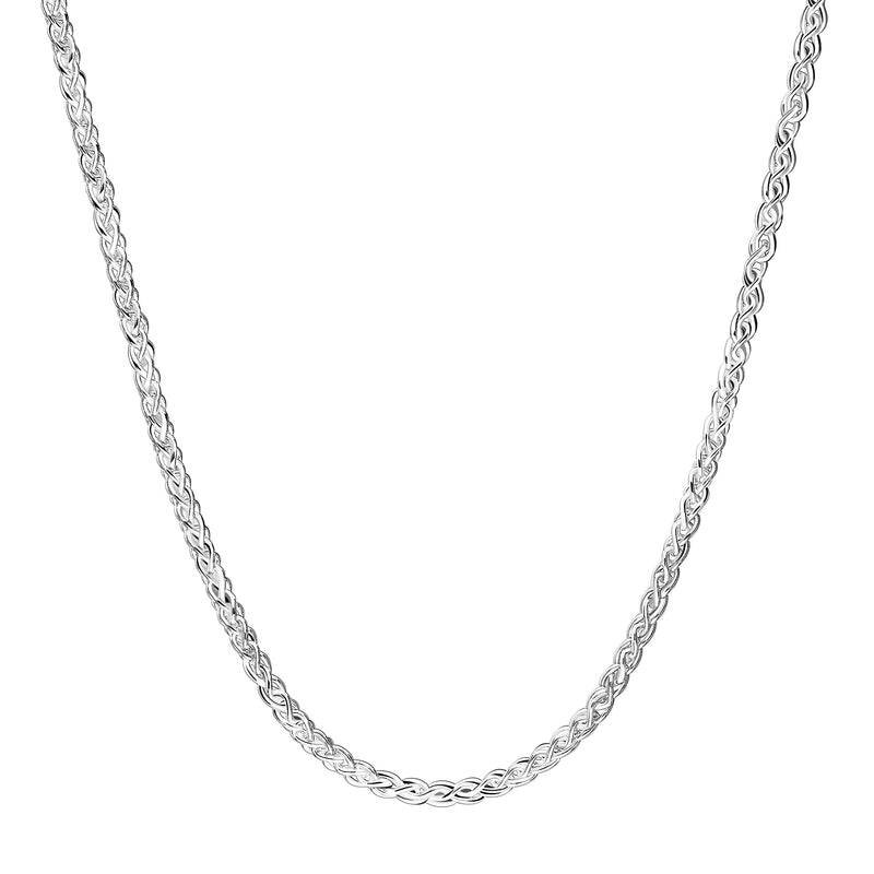 Sterling Silver Spiga Chain 2.50mm