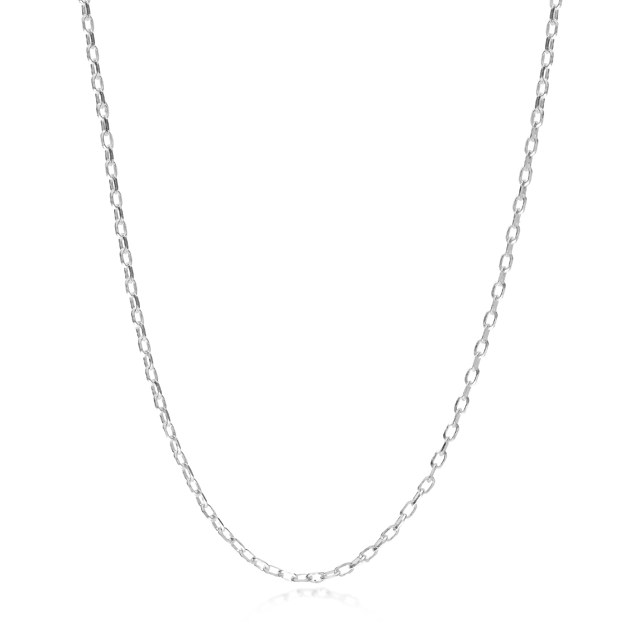 Sterling Silver Belcher Chain 1.44mm 20"