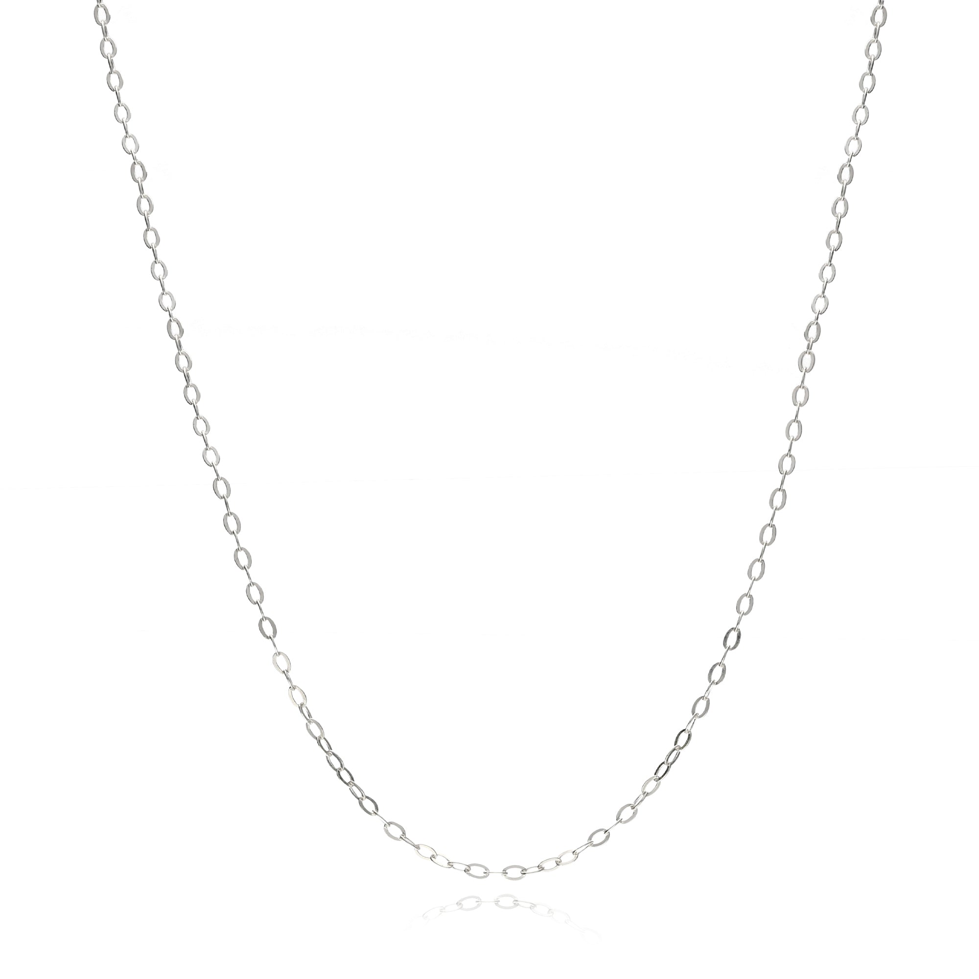 Sterling Silver Fine Trace Chain 1.20mm 16"