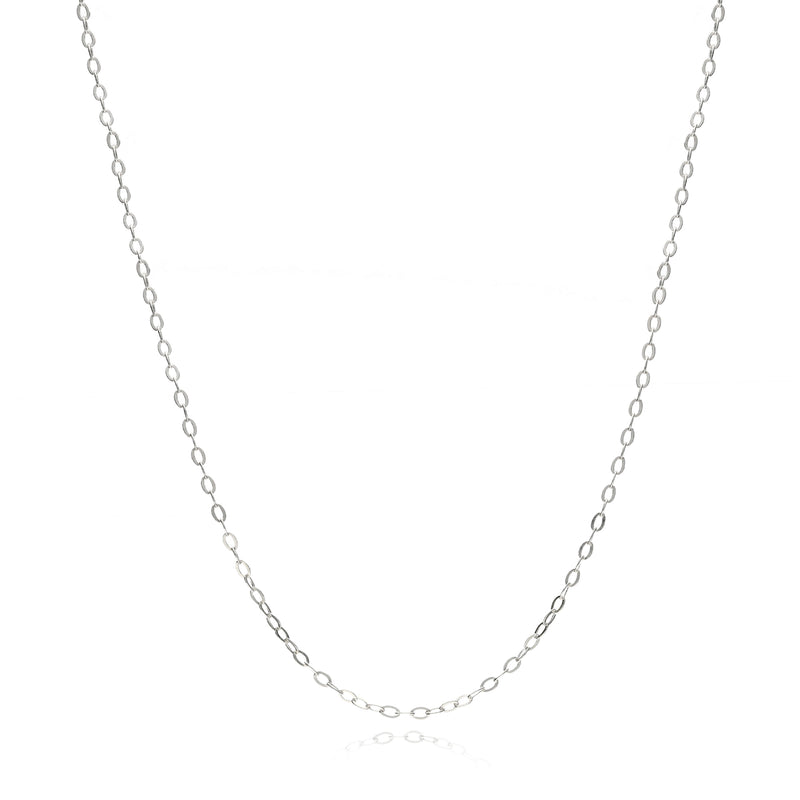 Sterling Silver Fine Trace Chain 1.20mm 16"