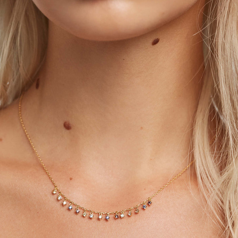 18ct Yellow Gold Vermeil Willow Gold Necklace