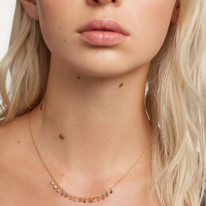 18ct Yellow Gold Vermeil Willow Gold Necklace