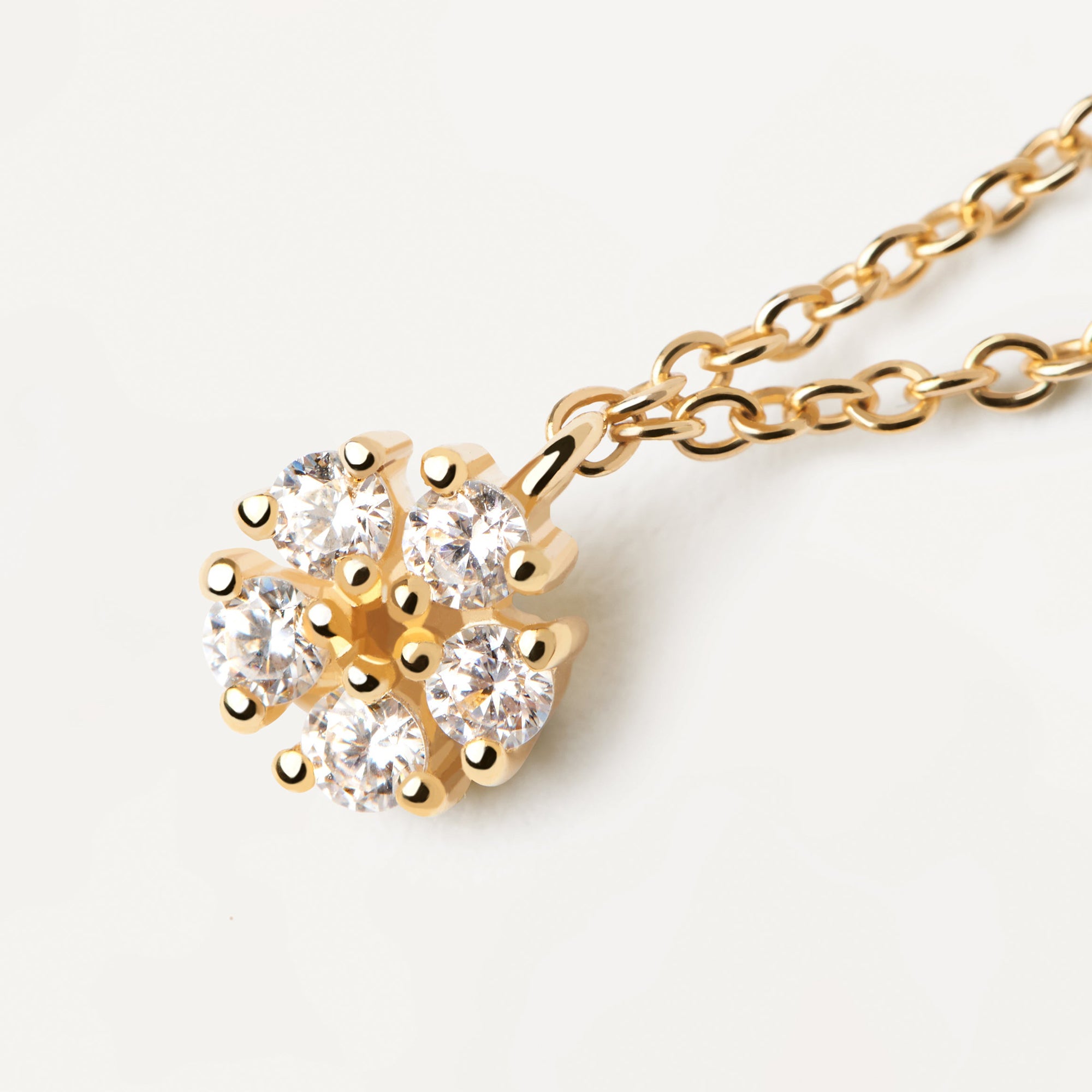 Daisy Gold Necklace