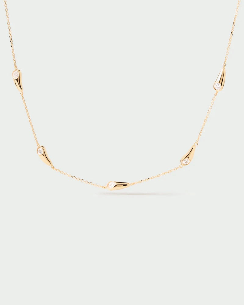 18ct Yellow Gold Plated  Becca Necklace
