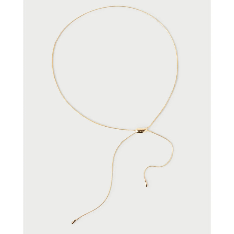 18ct Yellow Gold Plated Rodeo Slider Necklace