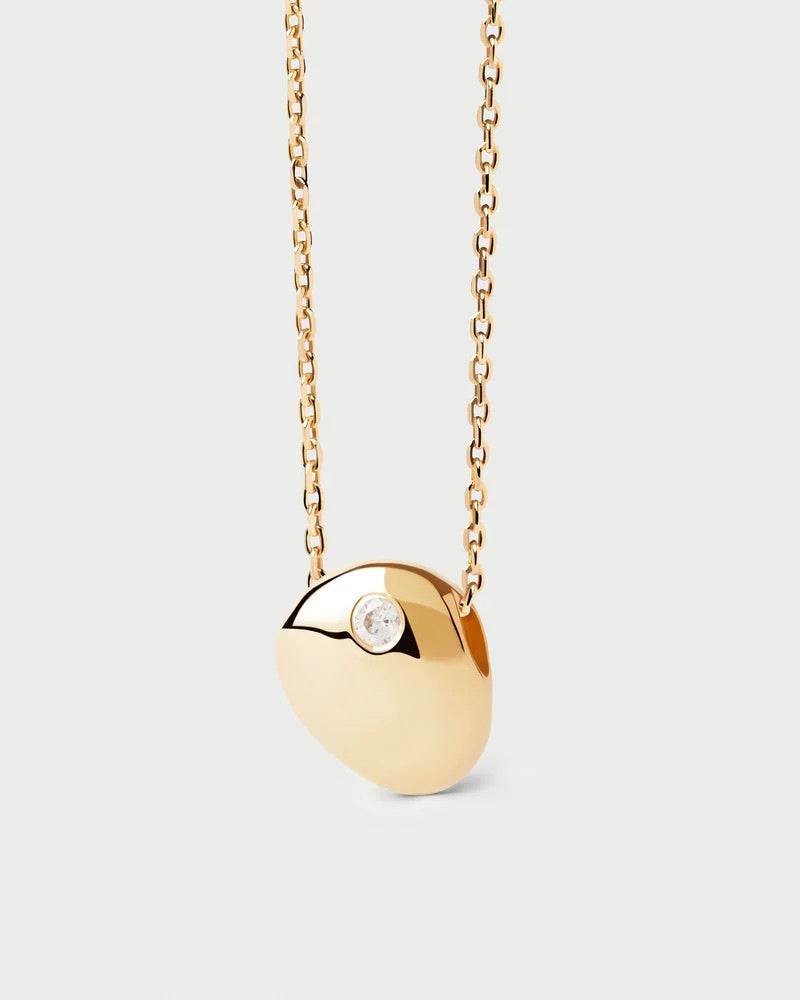 18ct Yellow Gold Plated Wave necklace