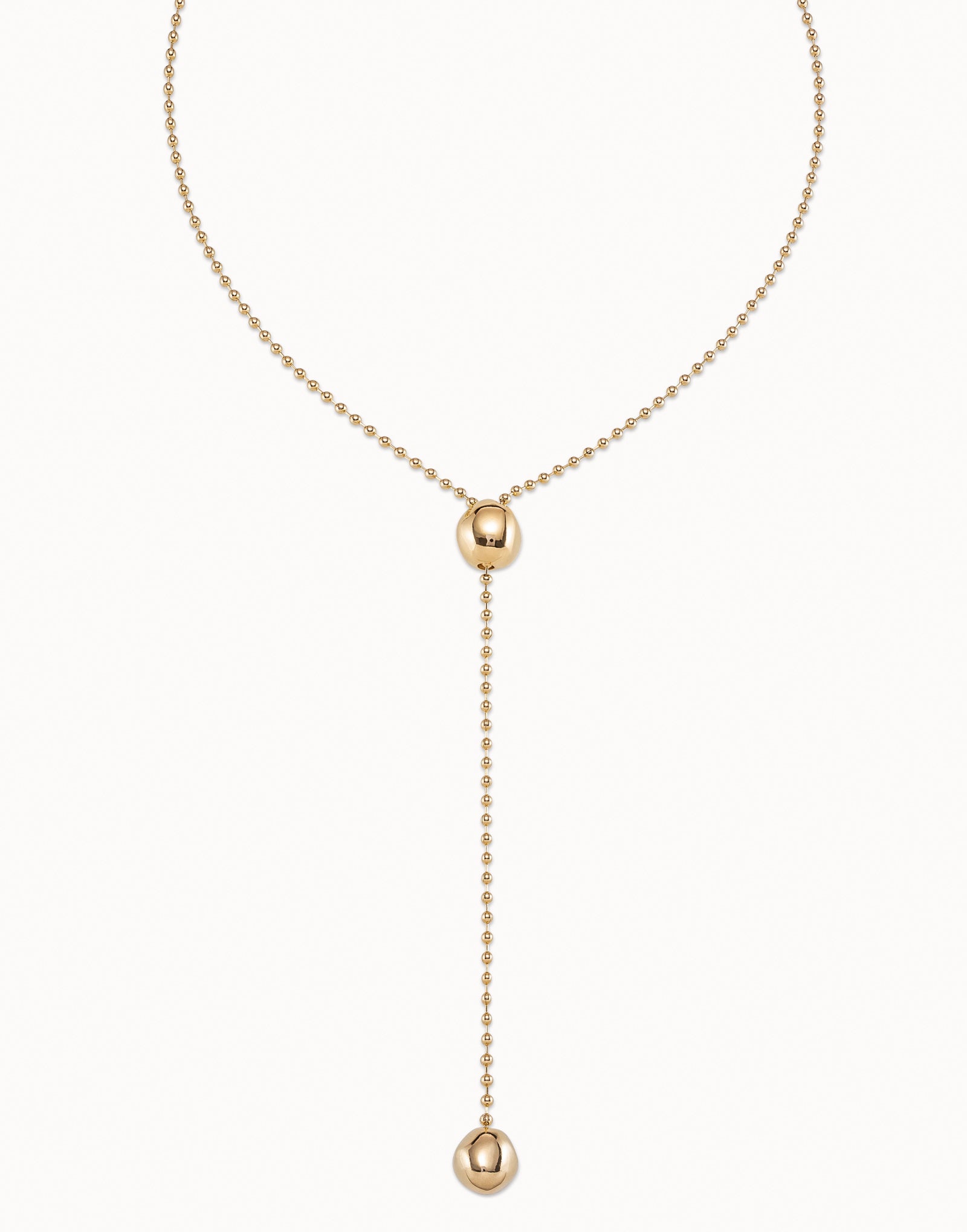 Gold Lonely Planet Necklace