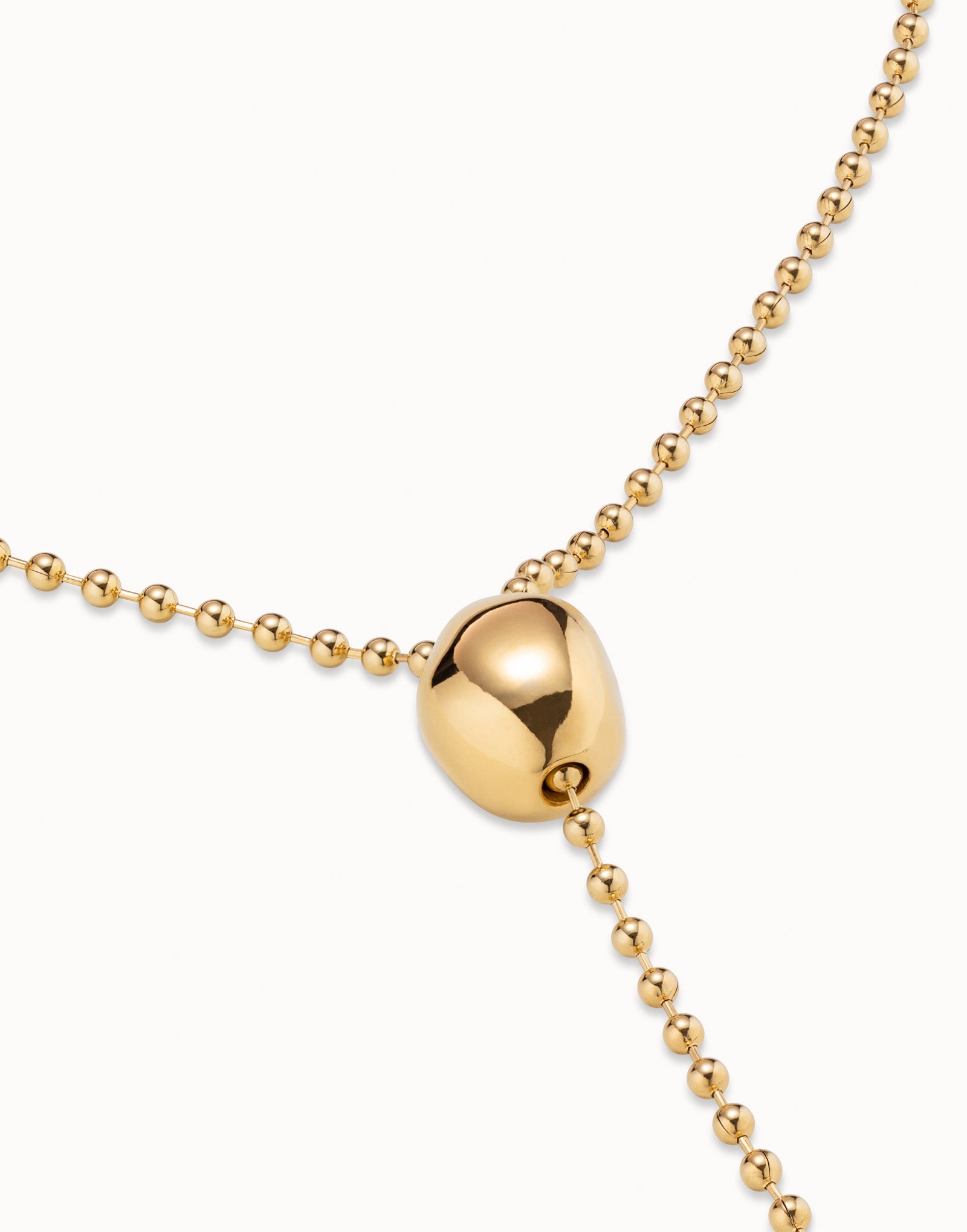 Gold Lonely Planet Necklace