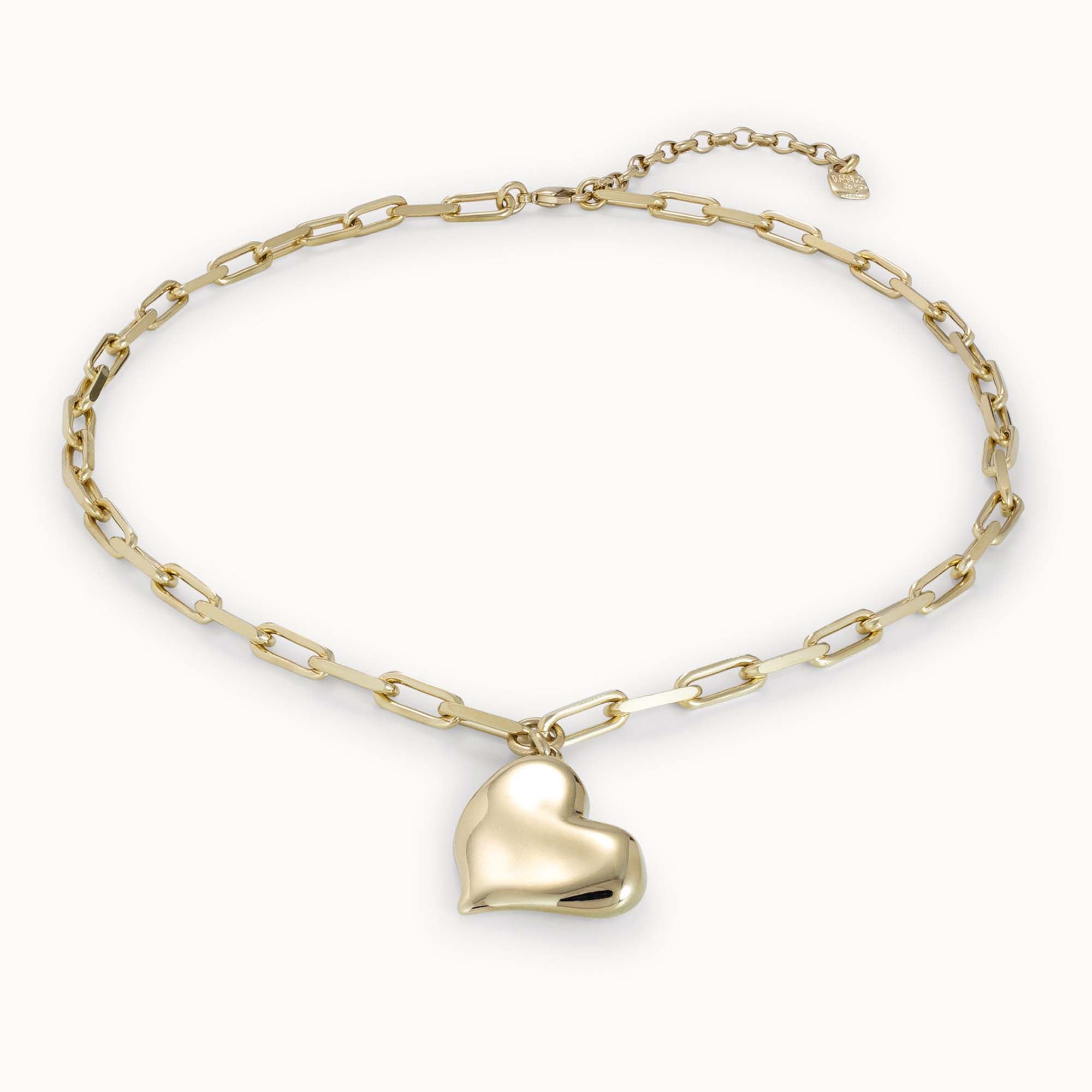 Gold Heartbeat Necklace