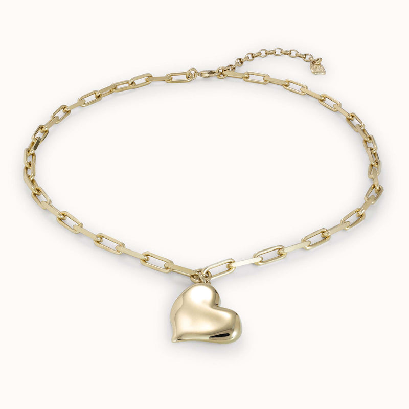 Gold Heartbeat Necklace