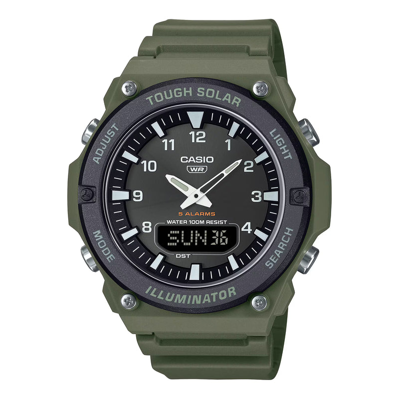 Casio AQ-S820W-3BVEF Green-Grey Watch