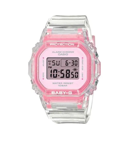 Casio Baby-G BGD-565SJ-7ER Translucent White Digital Watch