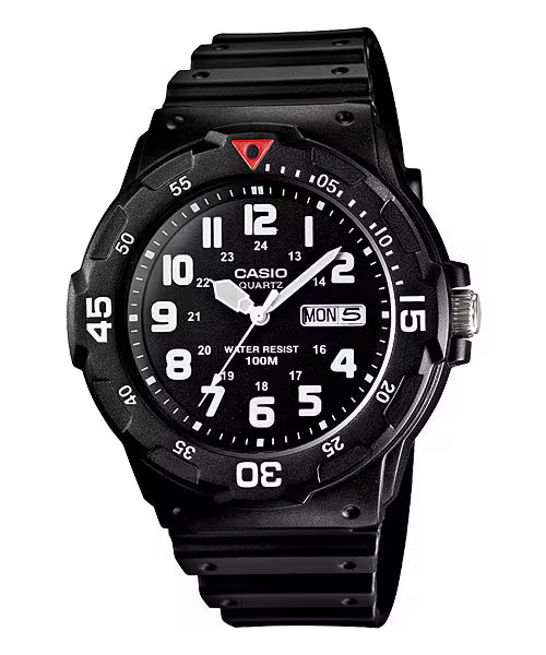 Casio MRW-200H-1BVES Black Day-Date Watch