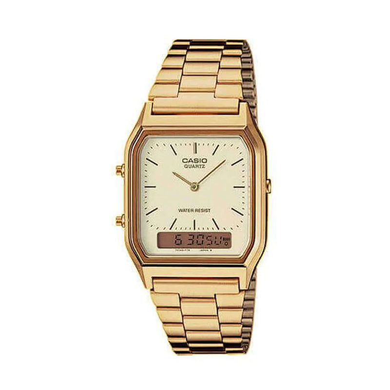 Casio Vintage Gold AQ-230GA-9DMQYES Watch