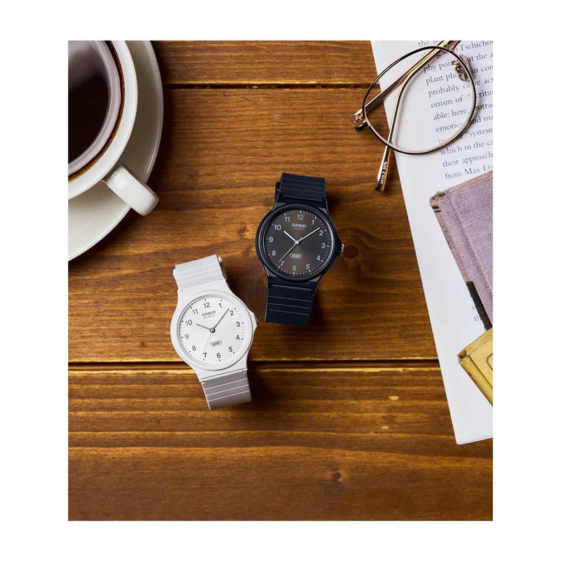 Casio White MQ-24B-7BEF Watch