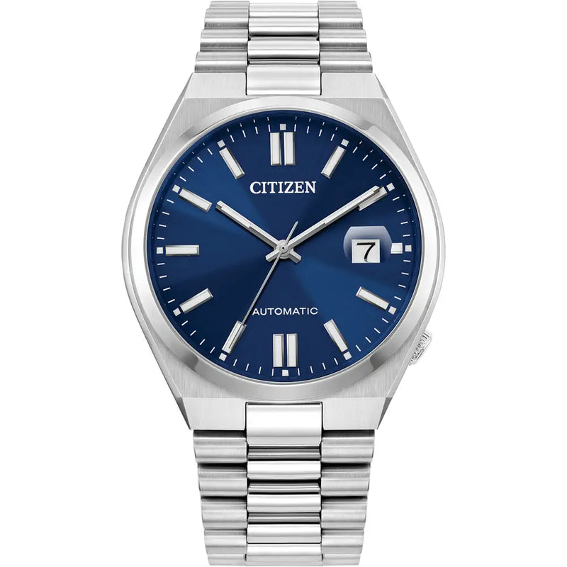 Citizen Tsuyosa Automatic Men’s 40mm Blue Dial Stainless Steel Watch NJ0150-56L