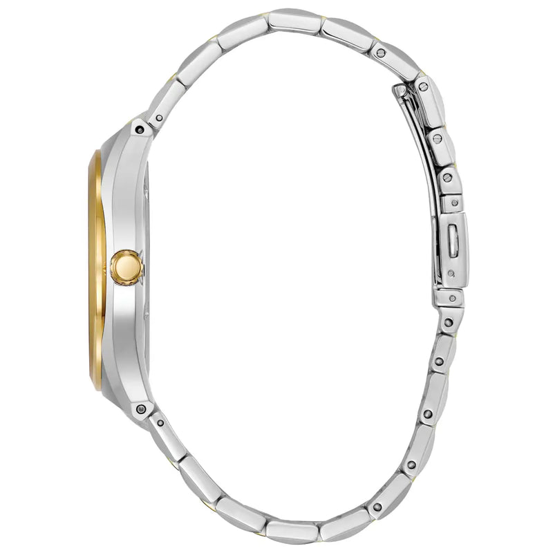 Citizen Corso Eco-Drive Men’s Two Tone White Dial Watch BM7334-58A
