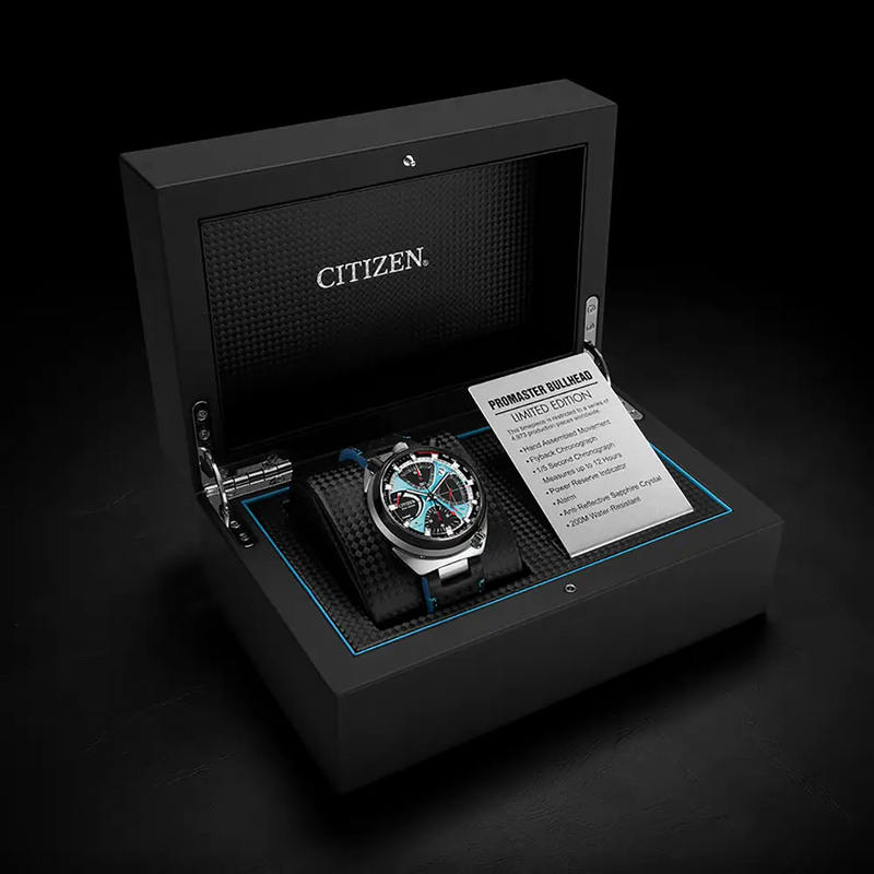 Citizen Promaster Bullhead Racing Chronograph Eco-Drive Men’s Limited Edition Watch AV0106-01L