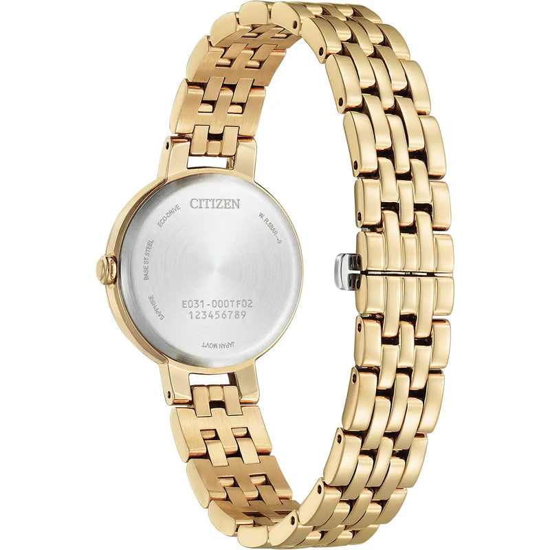 Citizen L Silhouette Eco-Drive Ladies’ Rose Gold Watch EM0993-82Z