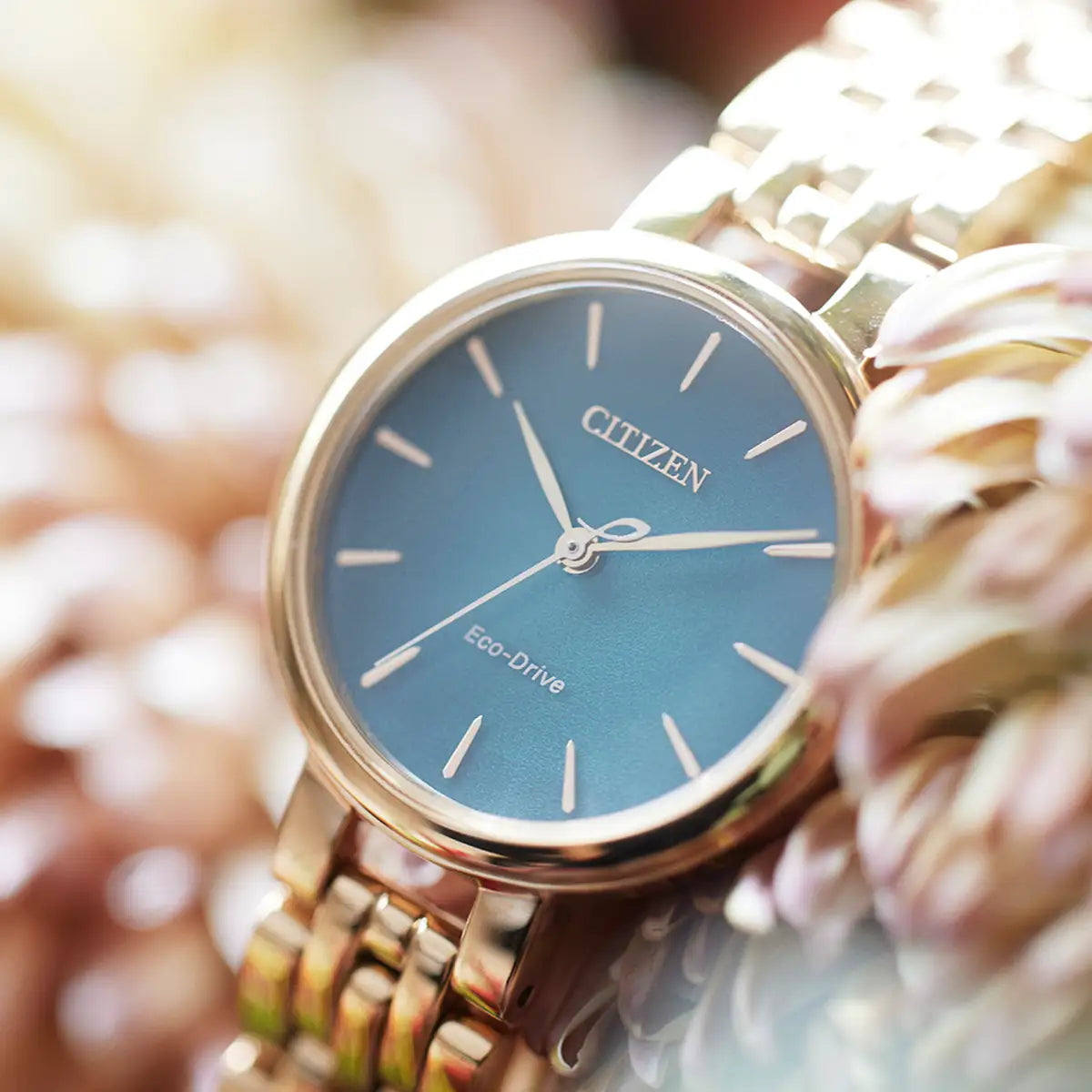 Citizen Eco-Drive Ladies L Silhouette Rose Gold Watch