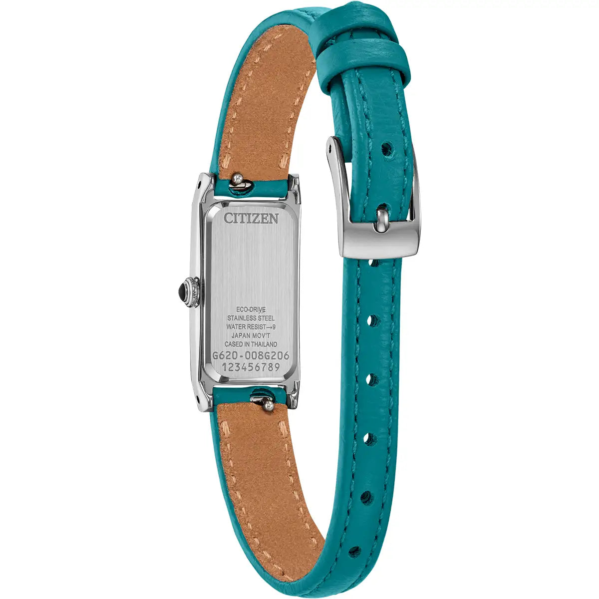 Citizen Fio Eco-Drive Ladies’ Blue Leather Watch EG7120-00A