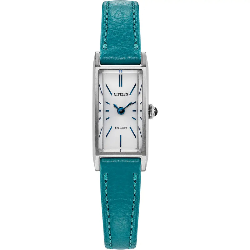 Citizen Fio Eco-Drive Ladies’ Blue Leather Watch EG7120-00A