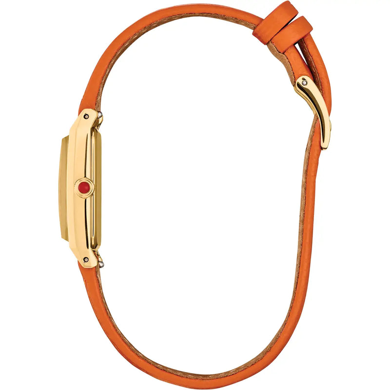 Citizen Fio Eco-Drive Ladies’ Orange Leather Watch EG7122-04A