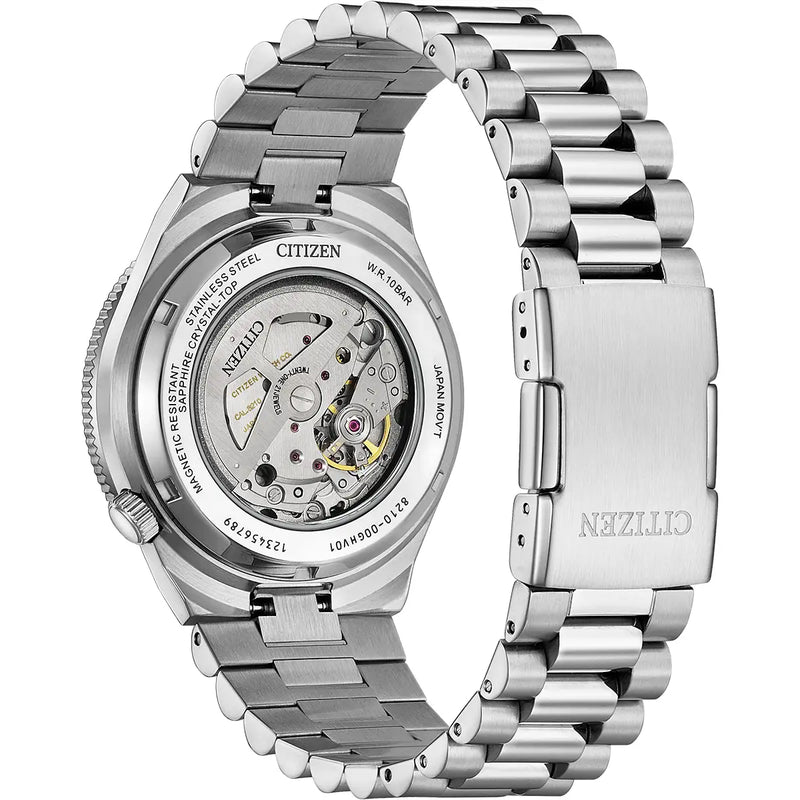 Citizen Tsuyosa Shore Automatic Men’s 40mm Blue Dial Stainless Steel Watch NJ0230-59L