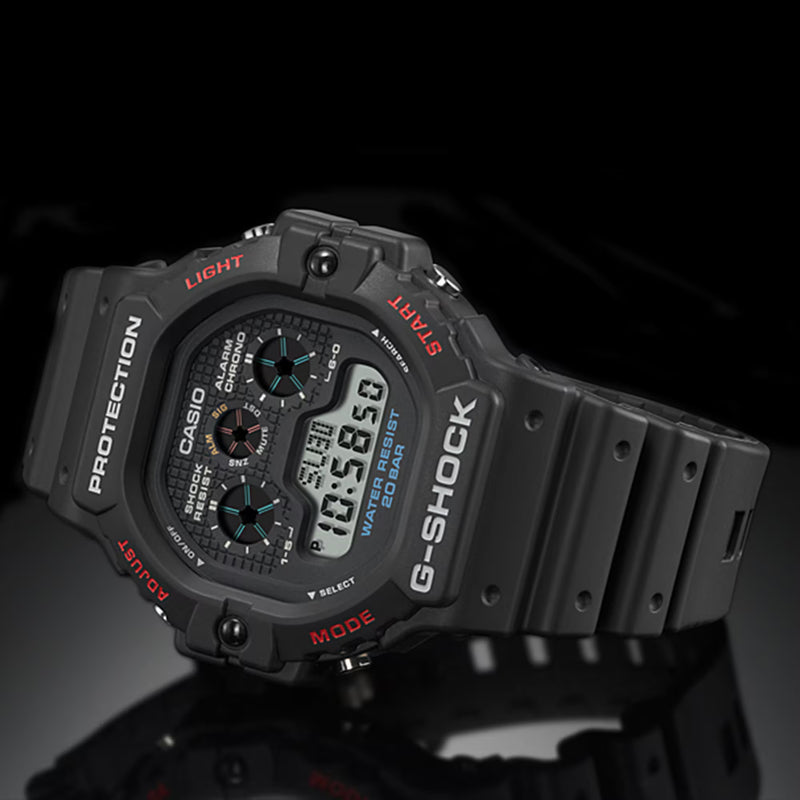 G-Shock DW-5900U-1AER Black Resin Strap Watch