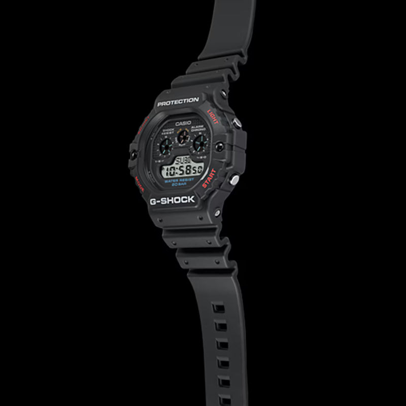 G-Shock DW-5900U-1AER Black Resin Strap Watch