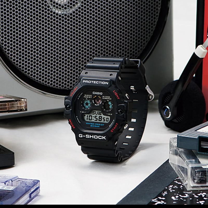 G-Shock DW-5900U-1AER Black Resin Strap Watch