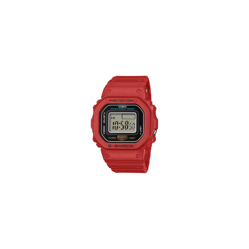 G-SHOCK Casio Nano DW-5600 Red Finger-Watch (20mm) Digital Dial