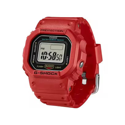 G-SHOCK Casio Nano DW-5600 Red Finger-Watch (20mm) Digital Dial