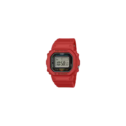 G-SHOCK Casio Nano DW-5600 Red Finger-Watch (20mm) Digital Dial