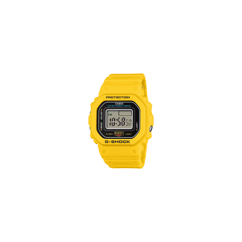 G-SHOCK Casio Nano DWN-5600-9ER Yellow Finger-Watch (20mm) Digital Dial