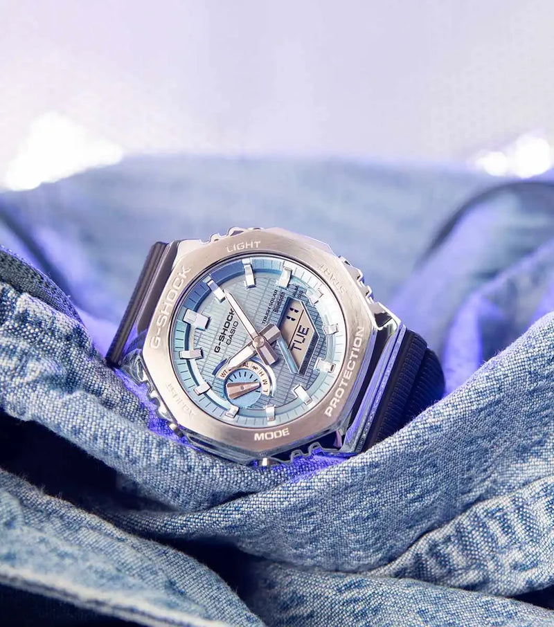 G-Shock GBM-2100A-1A2ER Metal Ice Blue Watch
