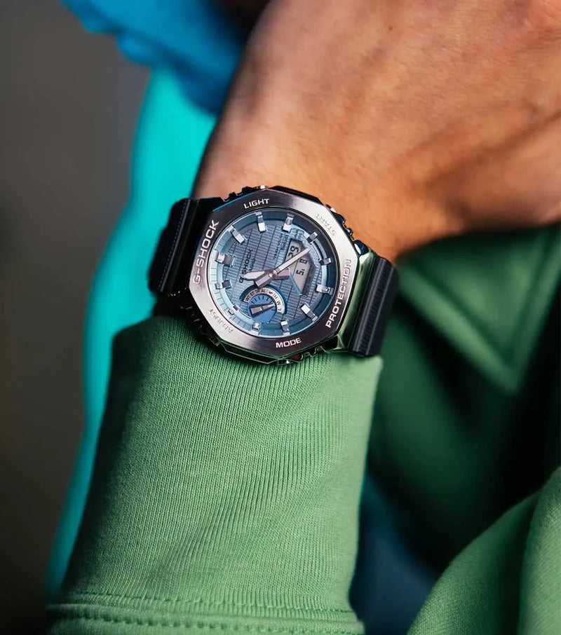 G-Shock GBM-2100A-1A2ER Metal Ice Blue Watch