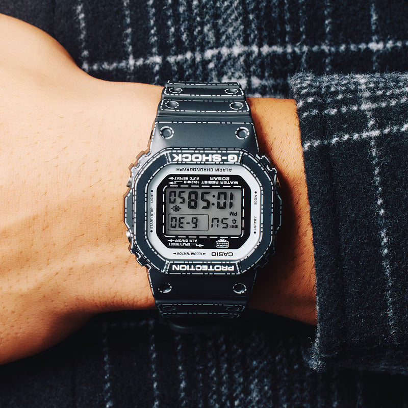 G-Shock DW-5600RGM-1ER Origami Black Digital Watch