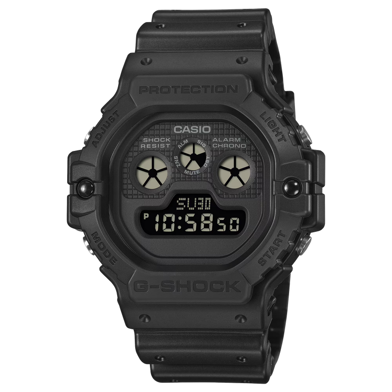 G-Shock DW-5900UBB-1ER All Black Matte Digital Watch