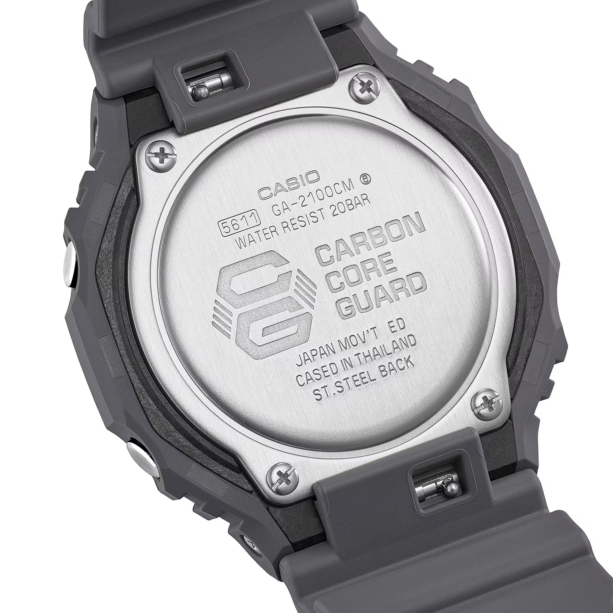 G-Shock GA-2100CM-8AER Red-Black Camo Watch