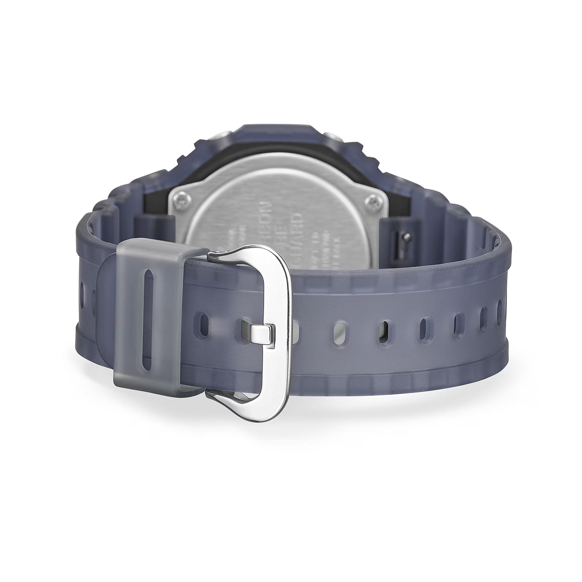 G-Shock GA-2100K-2AER Transparent Blue Neon Orange Watch