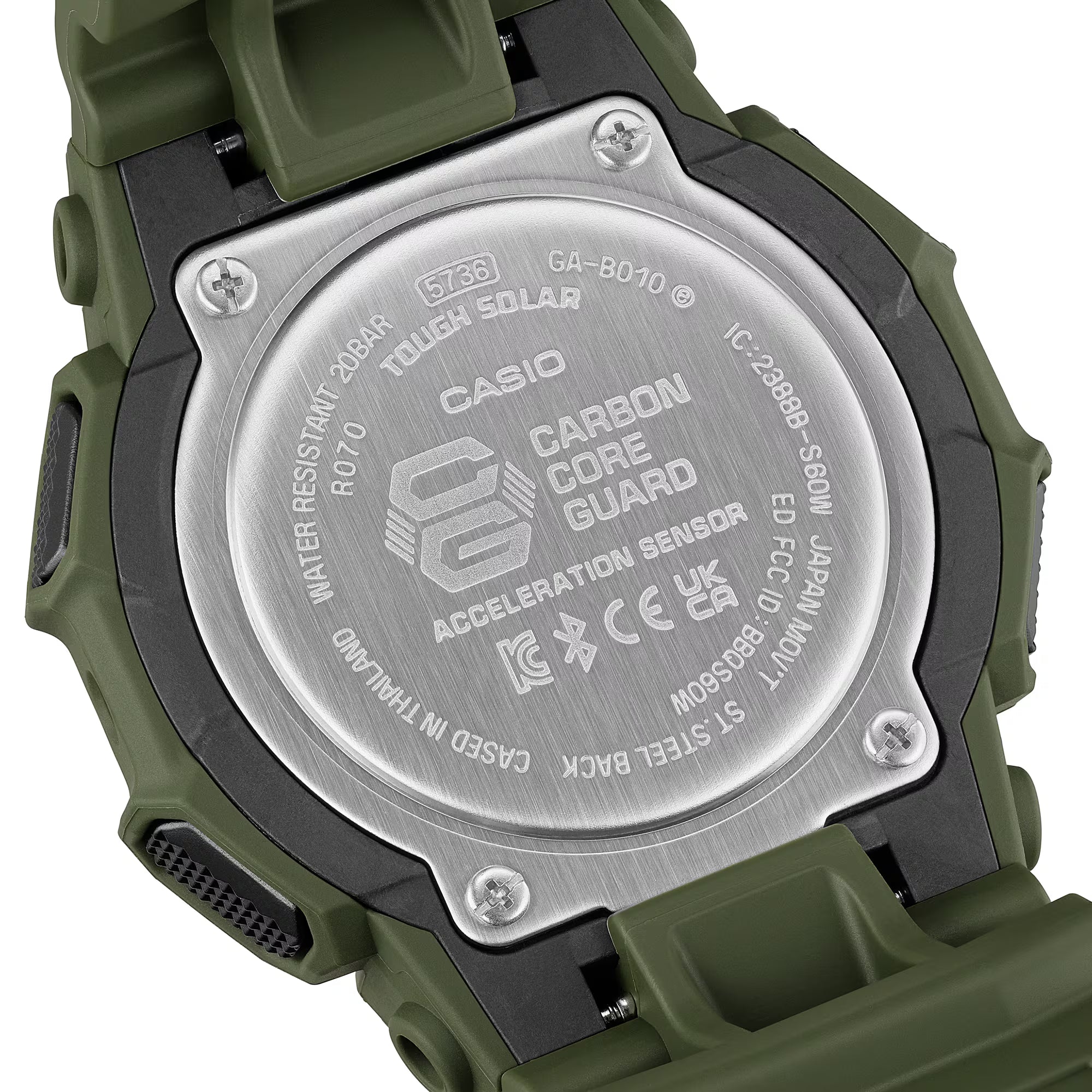 G-Shock GA-B010-3AER Green Tough Solar Watch